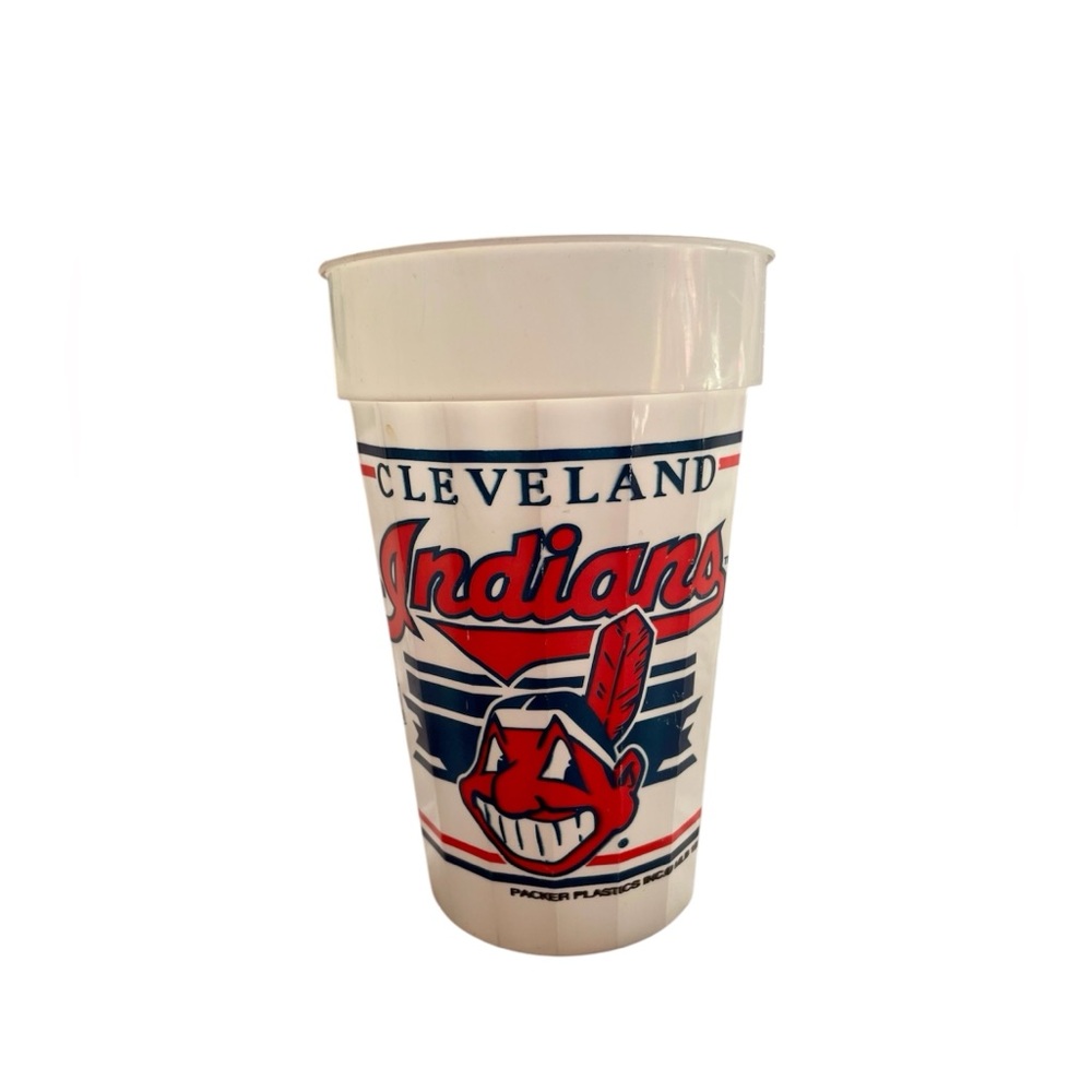 (2) Cleveland Indians 1988-90’s Stadium Cups